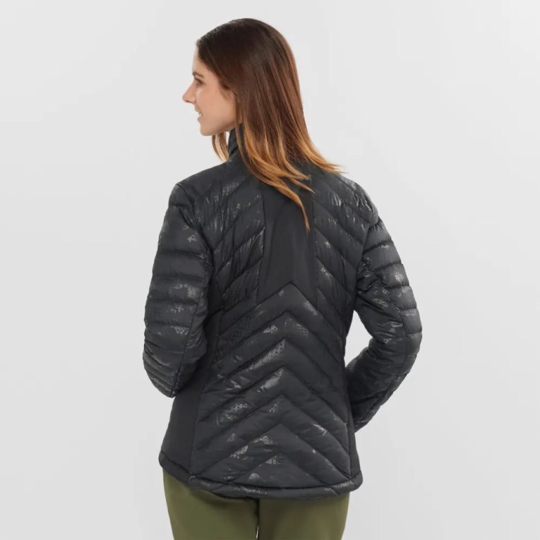 Chaquetas Aislantes Salomon Essential Xwarm Down Mujer Negros | MX UQFE156